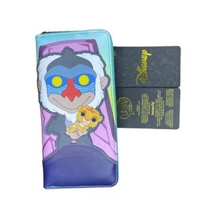POP!  by Loungefly Disney Lion King Pride Rock Zip Around Wallet Brand New